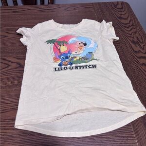 Disney Lilo & Stitch Kids T-Shirt - Cream